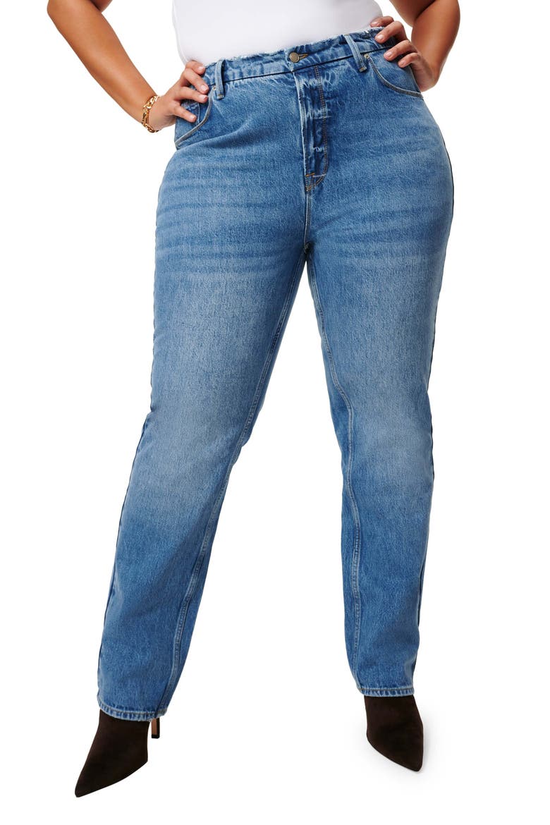 Icon High Waist Jeans, Main, color, BLUE952