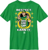 WWE Boy's WWE John Cena Respect Earn It Graphic T-Shirt