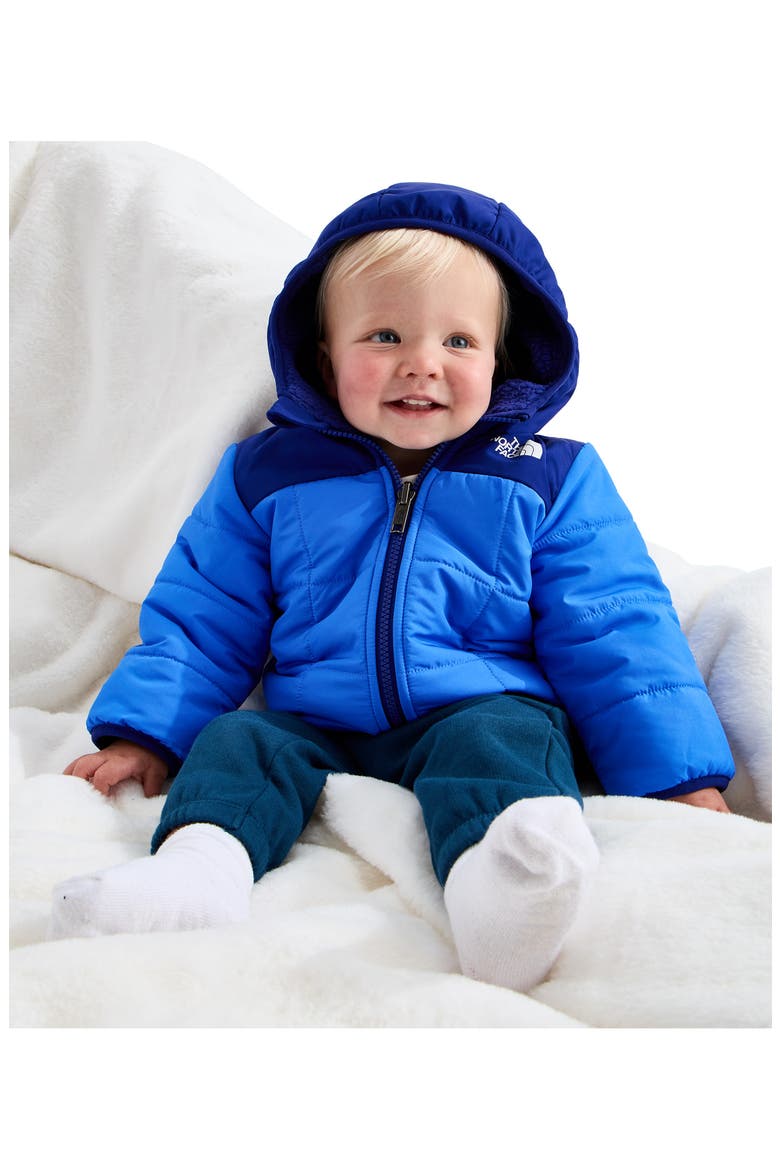 Kids' Shasta Reversible Hooded Jacket, Alternate, color, ACTIVE BLUE/ BOLD BLUE