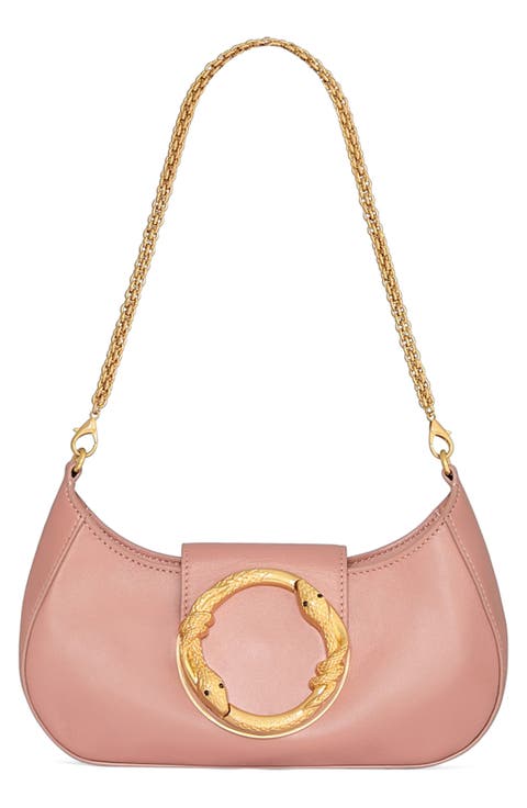 Snake Hardware Shoulder Bag
