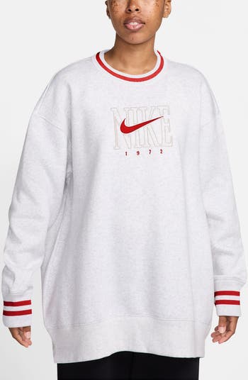 Nike Sportswear Phoenix Embroidered Oversize Long Fleece