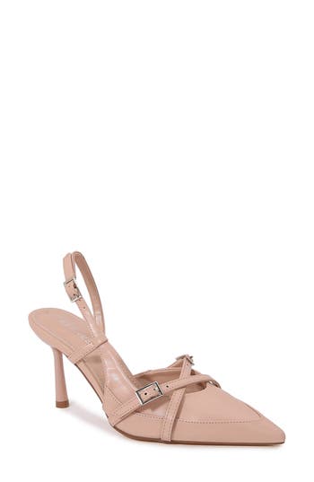 BERNESS BERNESS ANDERSON POINTED TOE SLINGBACK PUMP
