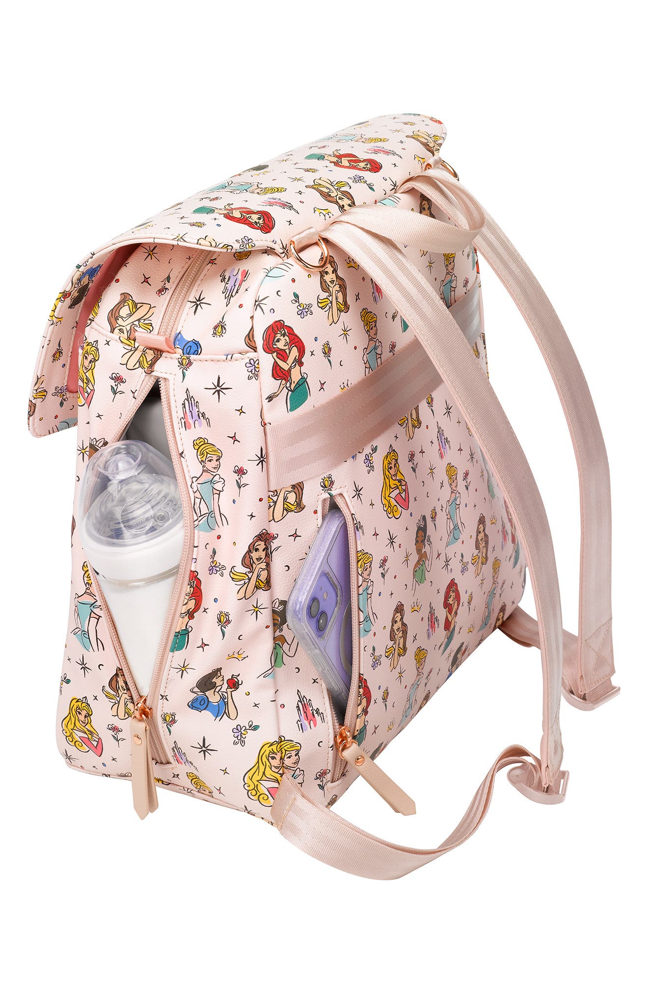 Petunia Pickle Bottom Disney<sup>®</sup> Princess Diaper Backpack, Alternate, color, 