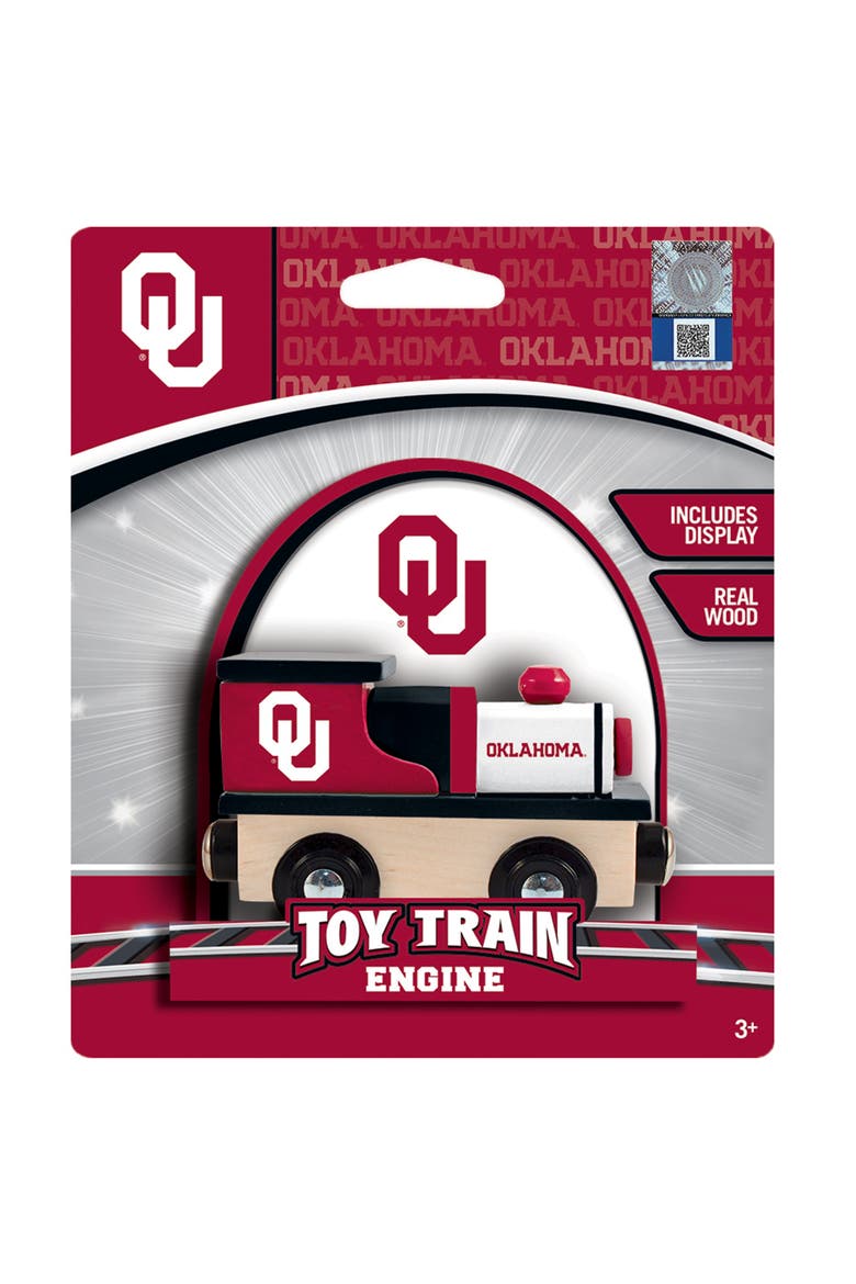 Oklahoma Sooners Toy Train Engine, Alternate, color, Multicolor
