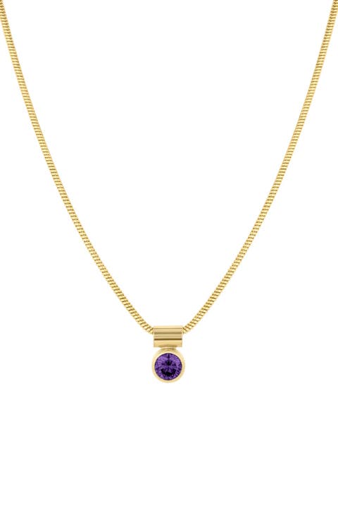 Ellie Birthstone Necklace