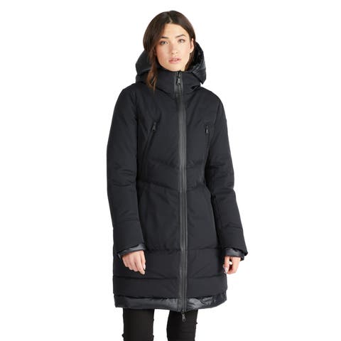 Rimi Mid Length Parka with Fixed Hood