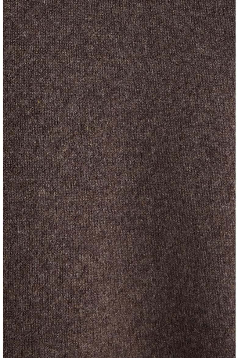 Klama Hooded Cashmere Blend Sweater, Alternate, color, WALNUT BROWN