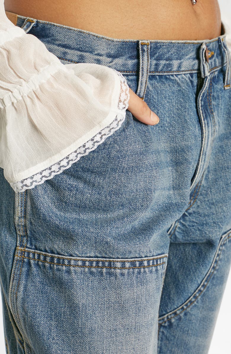 BDG Urban Outfitters Carpenter Jeans, Alternate, color, Vintage Denim