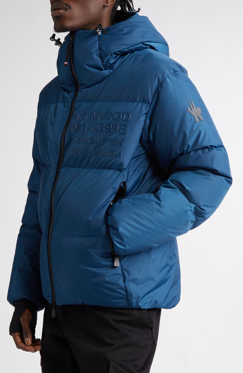 Moncler Grenoble Mazod Hooded Down Puffer Jacket, Alternate, color, 