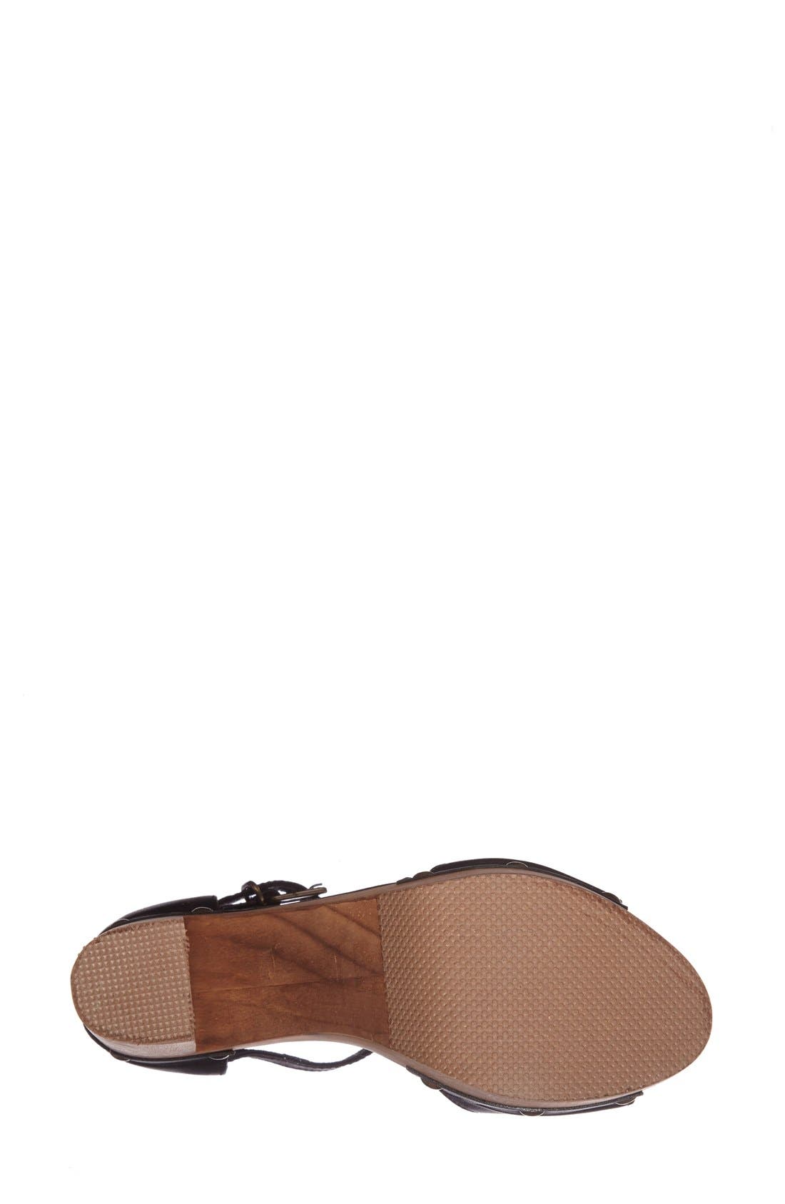 by Cordani 'Tulum' Platform Sandal, Alternate, color, BLACK NUBUCK