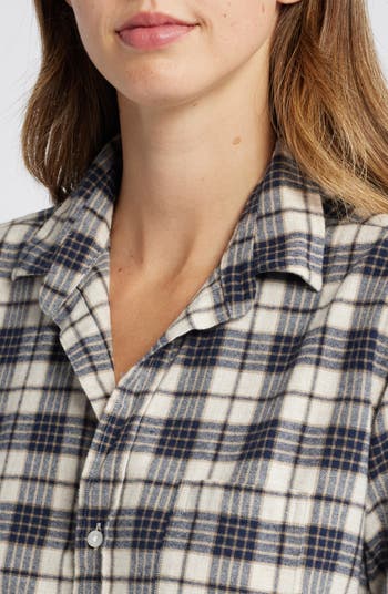 Barry Plaid Tailored Flannel Button-Up Shirt