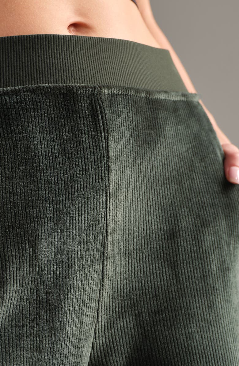 Rhone Corduroy Wide Leg Pants, Alternate, color, Dark Moss