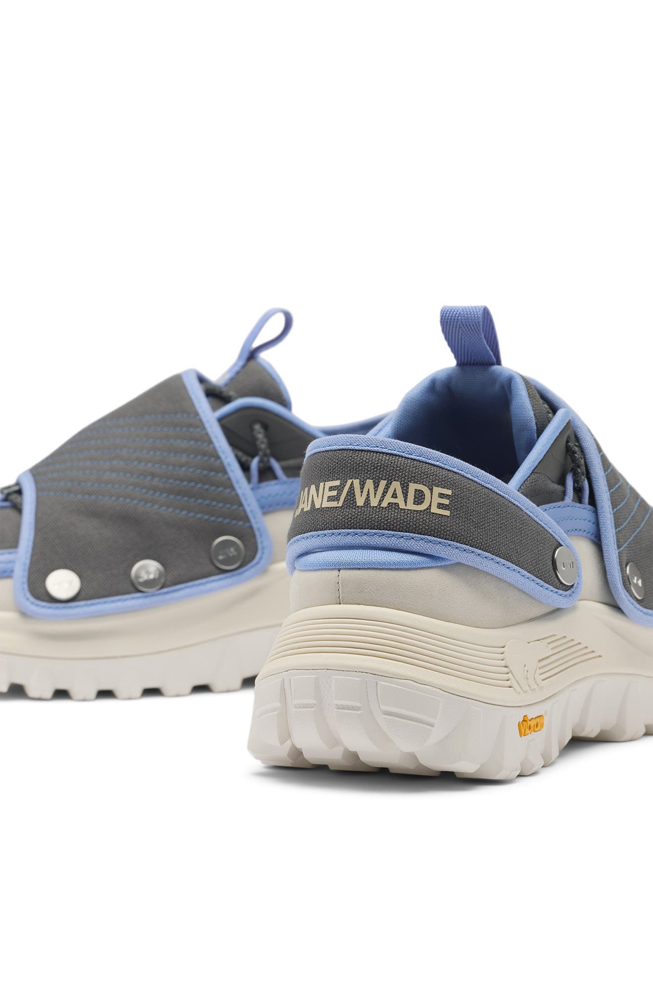 SOREL x Jane Wade Callsign Lug Sole Sneaker Mule, Alternate, color, Carbon Grey/ Chalk