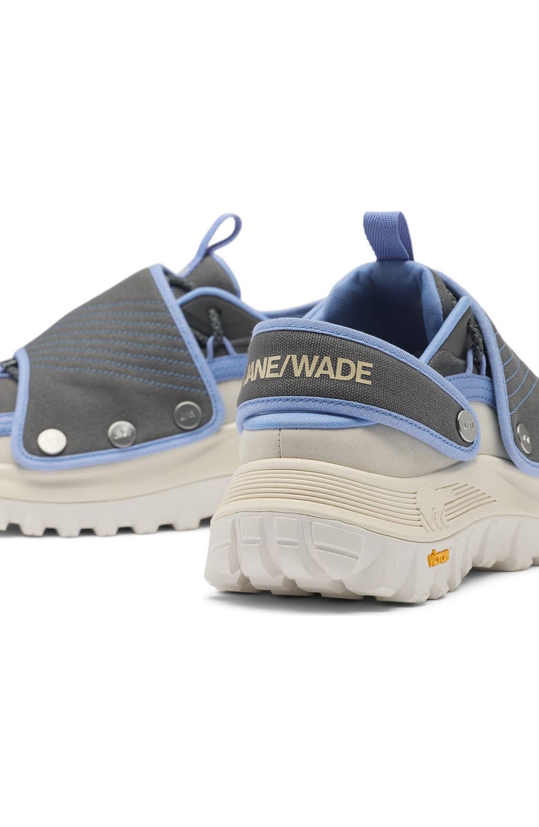 SOREL x Jane Wade Callsign Lug Sole Sneaker Mule, Alternate, color, Carbon Grey/ Chalk