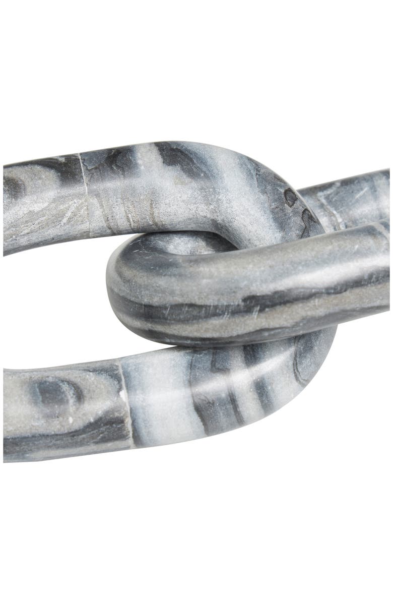 VIVIAN LUNE HOME Marble Chain Sculpture, Alternate, color,