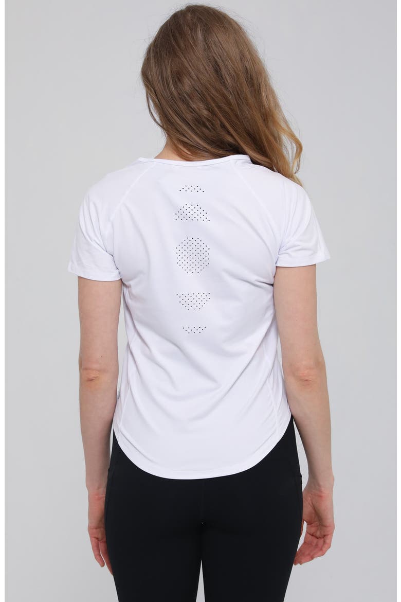The Mira Running Nursing Tee, Alternate, color, Blanc