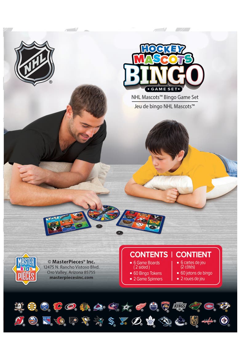 NHL - Mascots Bingo Game, Alternate, color, Multicolor