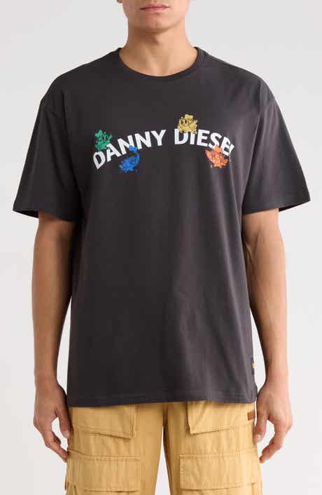 CAT WWR Relaxed Fit Danny Diesel Graphic T-Shirt