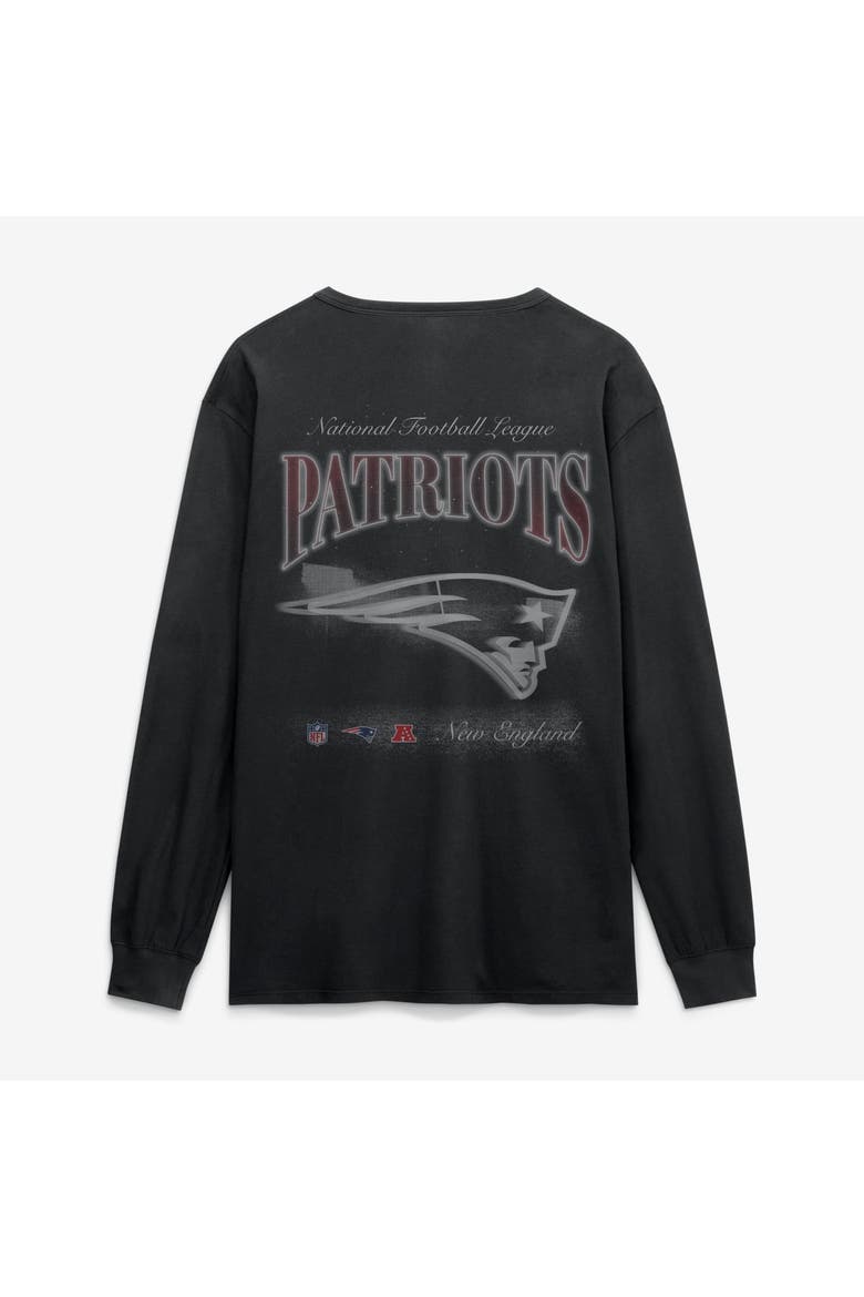 Men's Fanatics Black New England Patriots Midnight Falls Long Sleeve T-Shirt, Alternate, color, Black