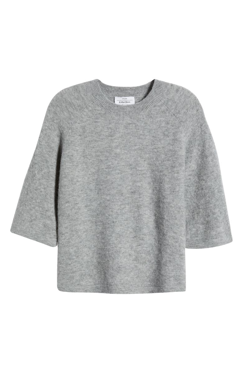 & Other Stories Crewneck Sweater, Alternate, color, 