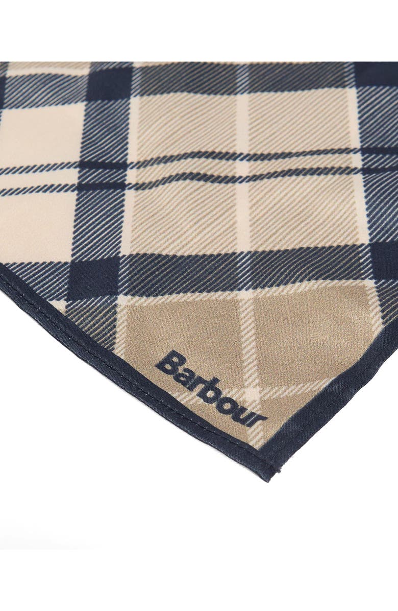 Barbour Kinsale Tartan Square Scarf, Alternate, color, Dress Indigo Tartan