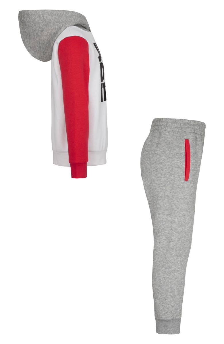 Nike Kids' Hooded Pullover & Joggers Set, Alternate, color, Dark Grey Heather