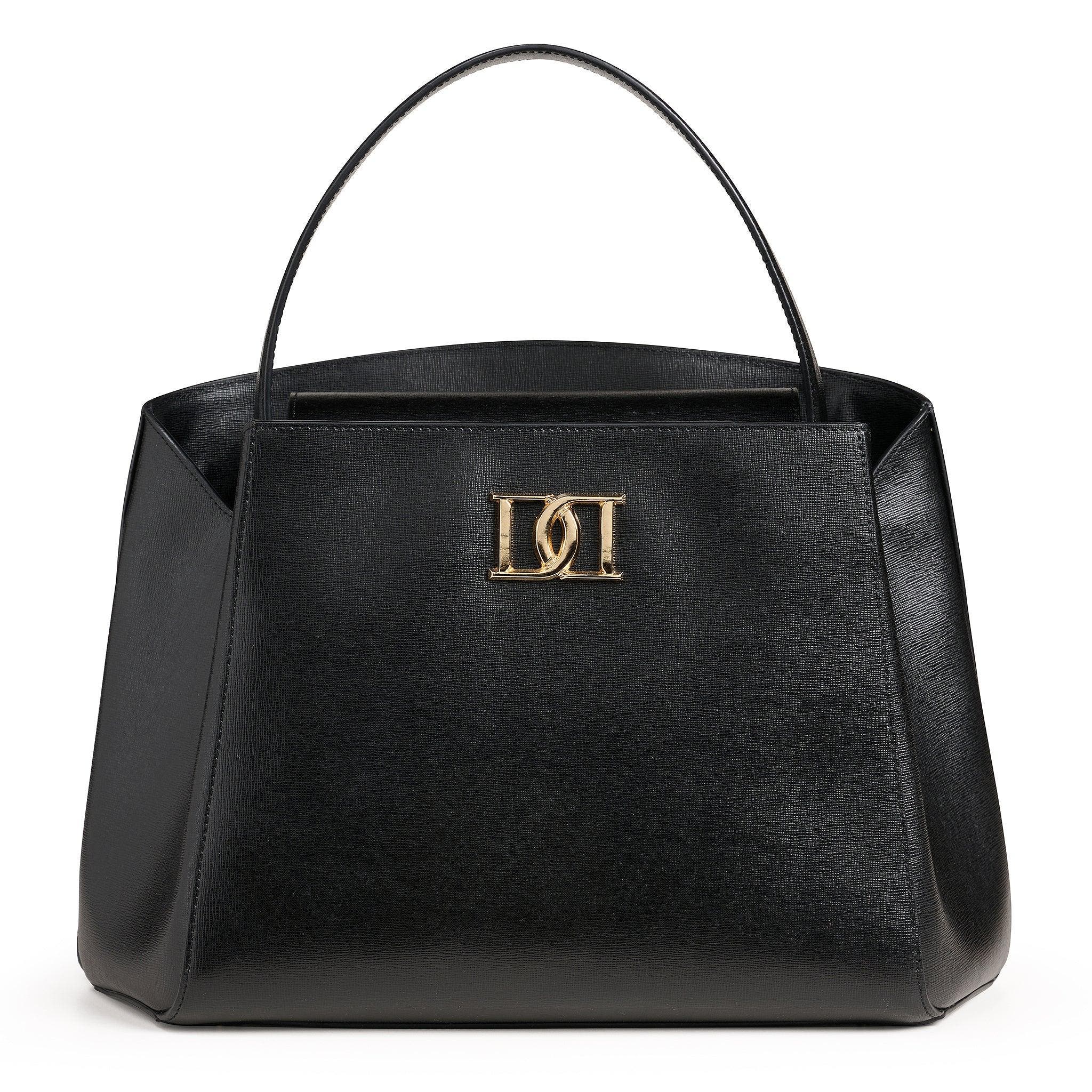 DESERI Rosa Handbag, Main, color, Black