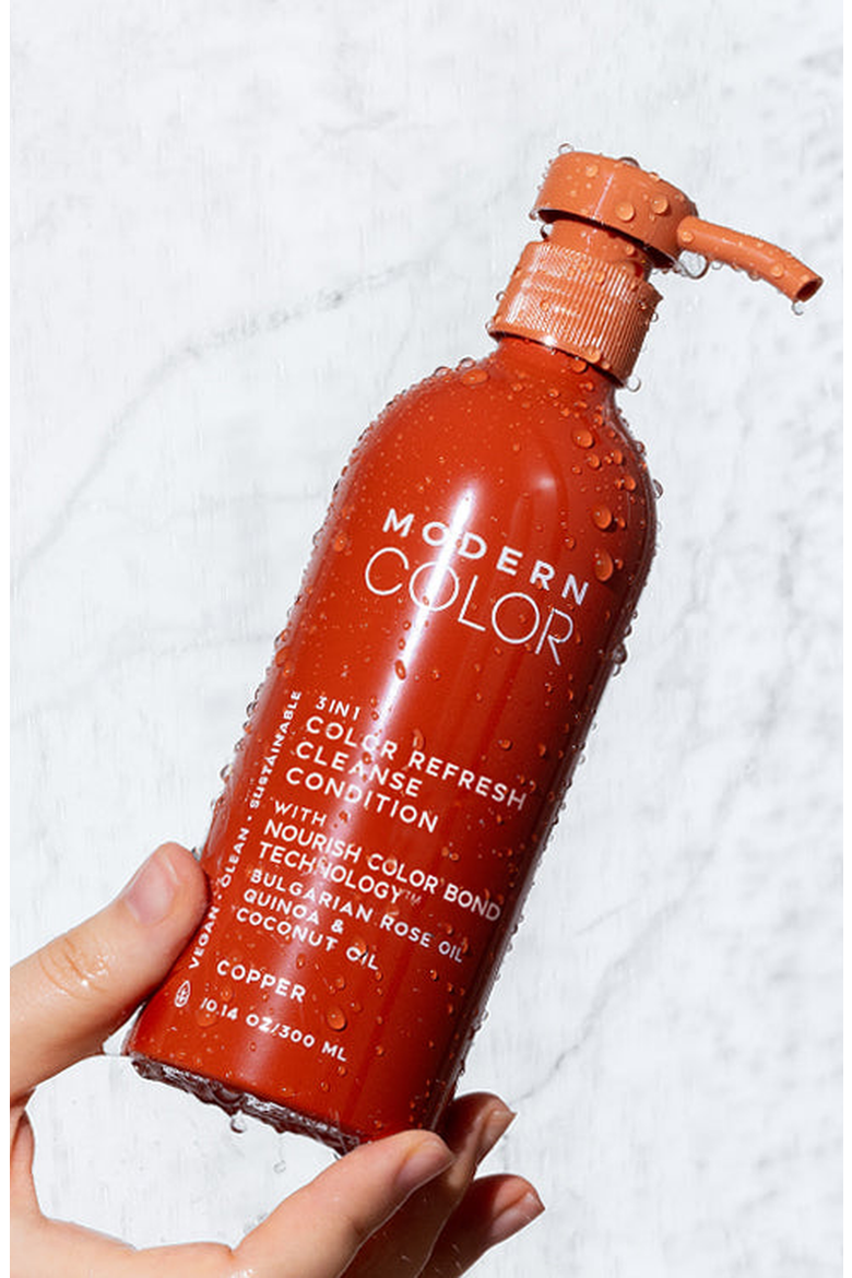 Copper 3-In-1 Hair Color Refresh Cleanse Conditioner, Alternate, color, Single