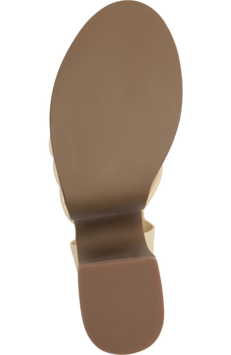 Schutz Mahi Cutout Platform Sandal, Alternate, color,