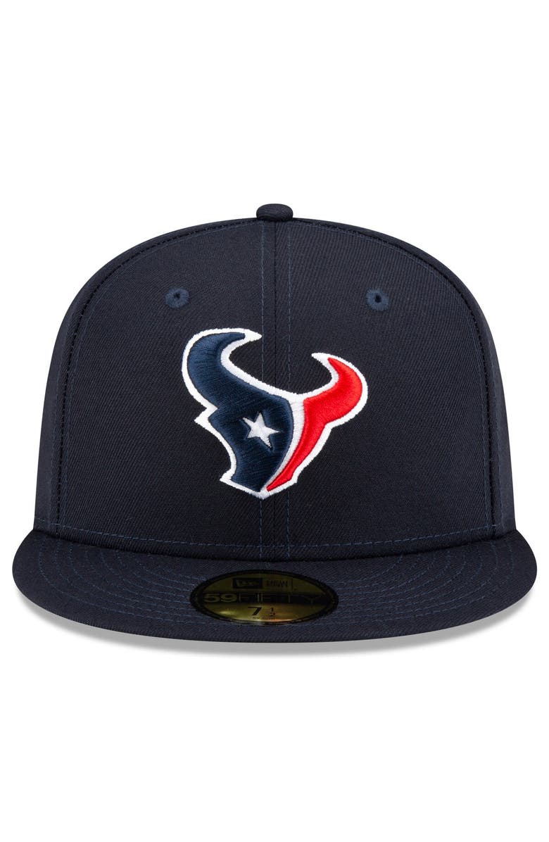 New Era Men's New Era Navy Houston Texans Basic 59FIFTY Fitted Hat, Alternate, color, Navy