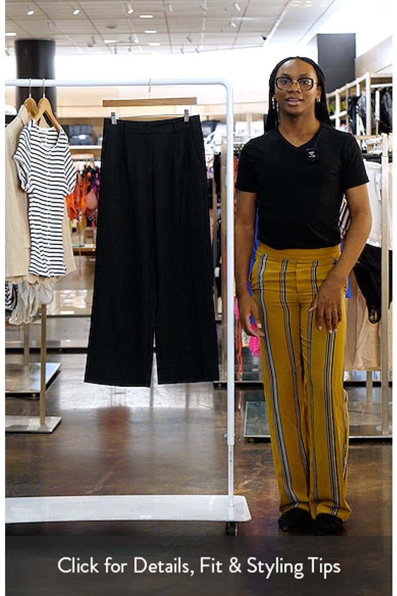 Kerie Pinstripe Wide Leg Pants video