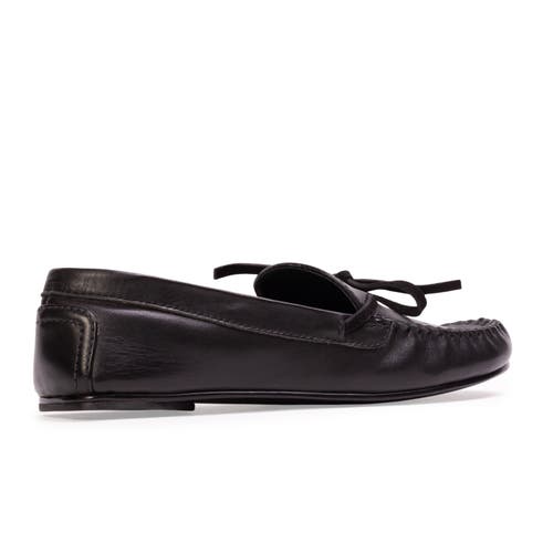Black Suede Studio Solana Loafer In Multi
