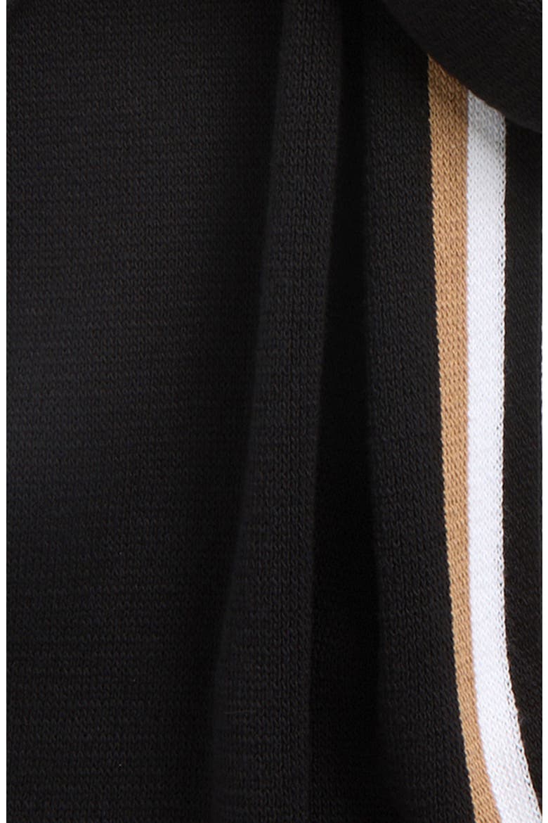 Henzo Beanie & Scarf Set, Alternate, color, BLACK