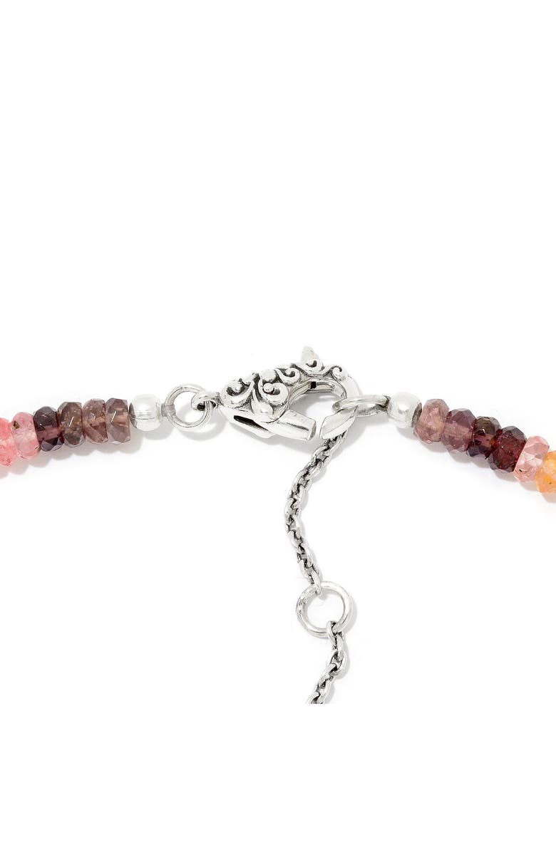 SAMUEL B. Beaded Spinel Necklace, Alternate, color, Pink Multi