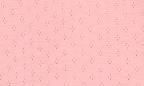 Flora By Flora Nikrooz Brittany Short Pointelle Knit Pajamas In Pink