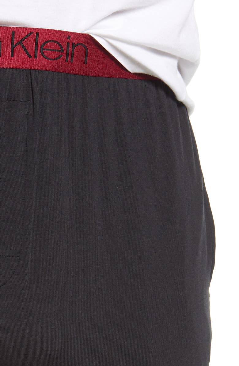 Calvin Klein Stretch Modal Sleep Shorts, Alternate, color,
