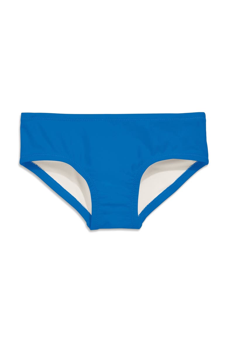 Kids Swim Bikini Bottom  In Solid, Main, color, Blueberry