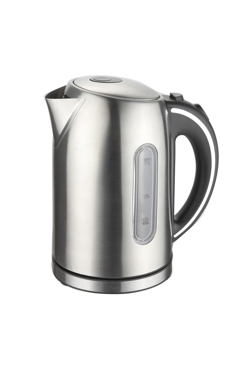 Megachef 1.7Lt. Stainless Steel Electric Tea Kettle, Alternate, color, Grey