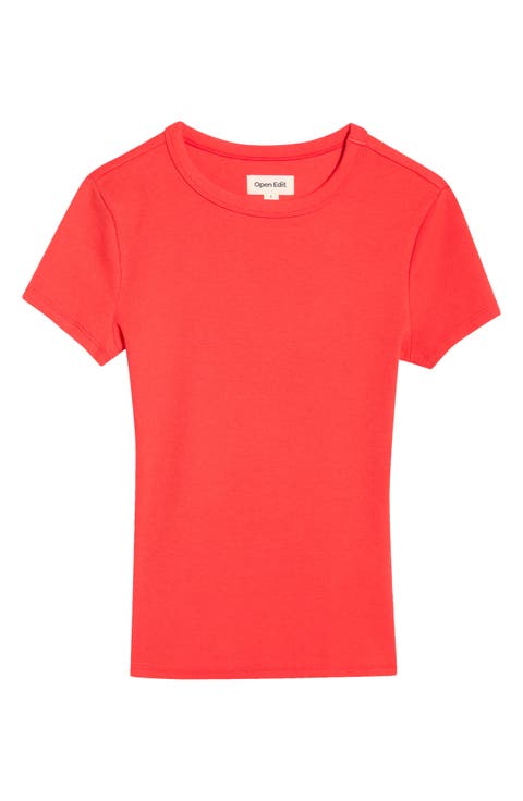 Rib Short Sleeve Shirt