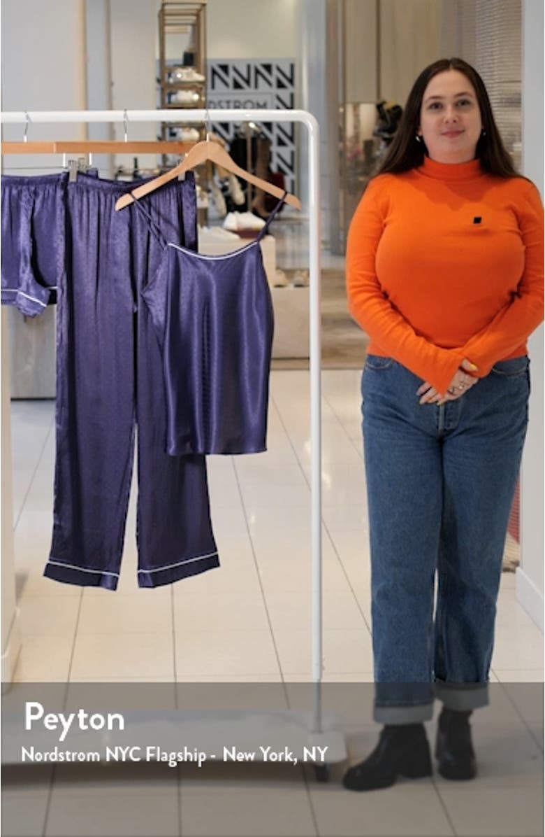 Jamie Satin 3-Piece Pajama Set, sales video thumbnail