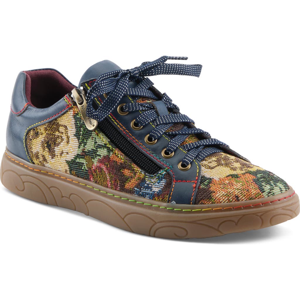 L'artiste By Spring Step Danli Sneaker In Animal Print