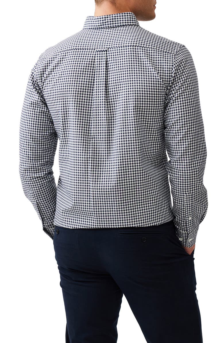Rodd & Gunn Oxford Bayshore Gingham Sports Fit Shirt, Alternate, color, Ink