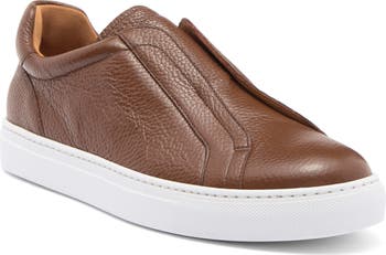 ? Magnanni Cognac Leather Slip-Ons ? Magnanni Daniel Slip-Ons – Patrick James main image 4