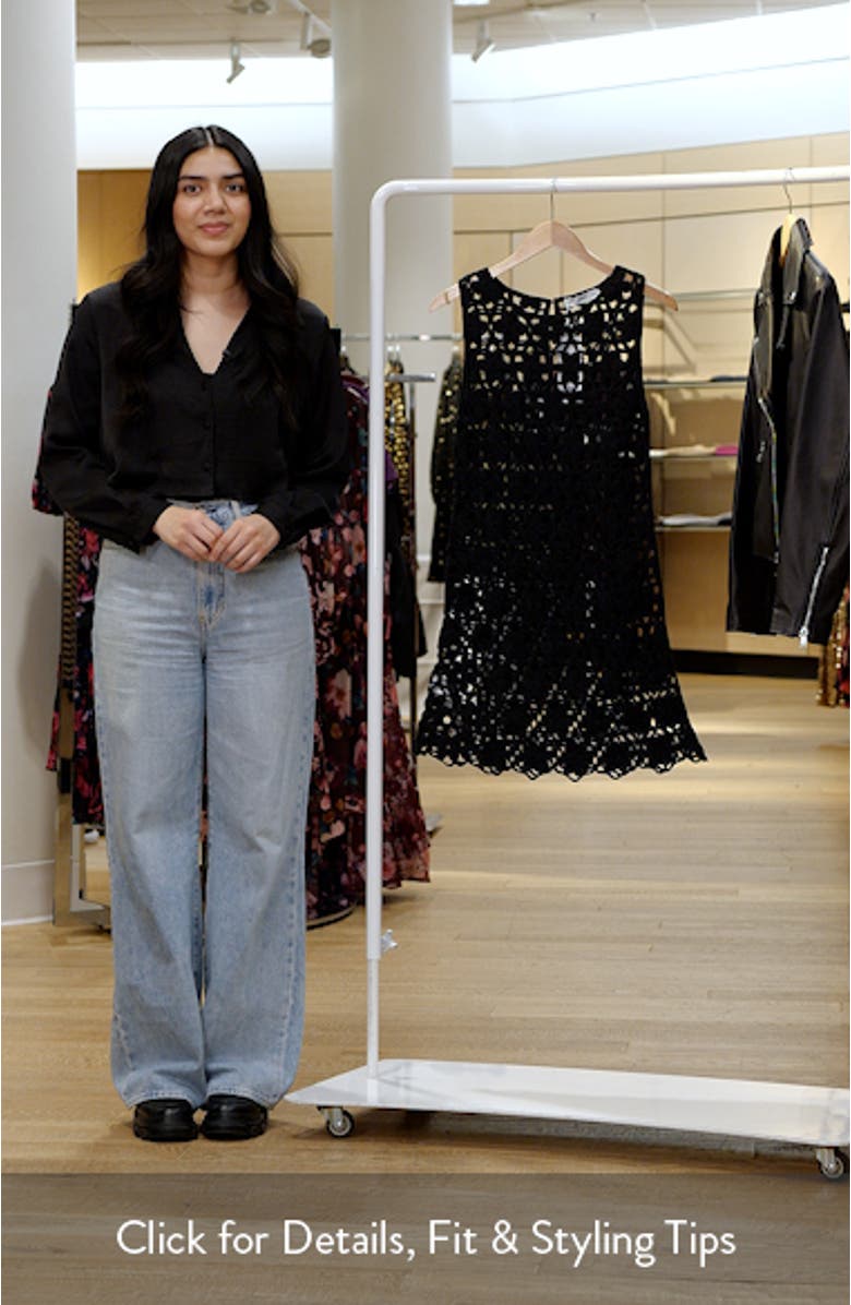 Crochet Minidress, sales video thumbnail