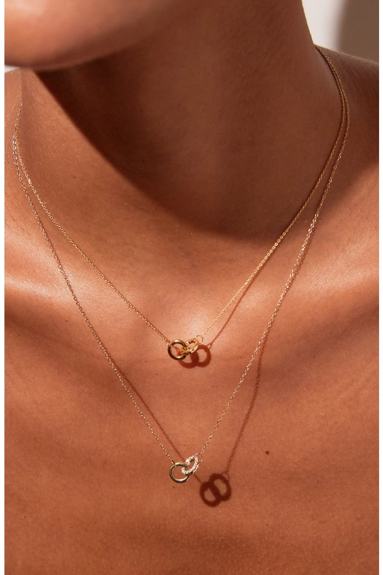 Connection Necklace, Alternate, color, 14k Gold