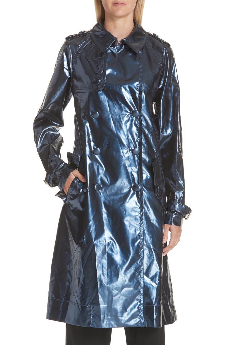 Marc Jacobs Waterproof Trench Coat, Alternate, color, 