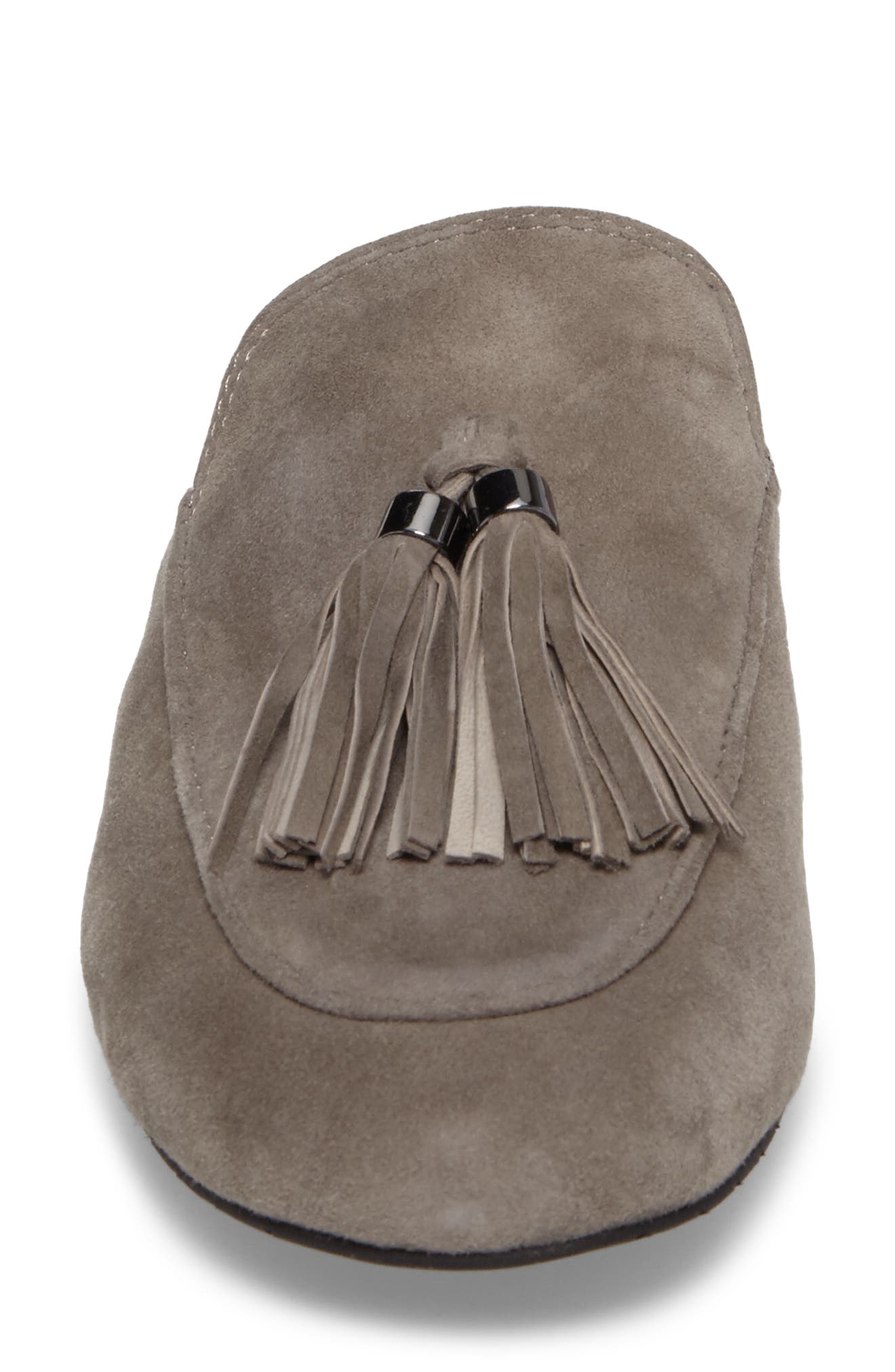 Whinnie Loafer Mule, Alternate, color, ELEPHANT SUEDE