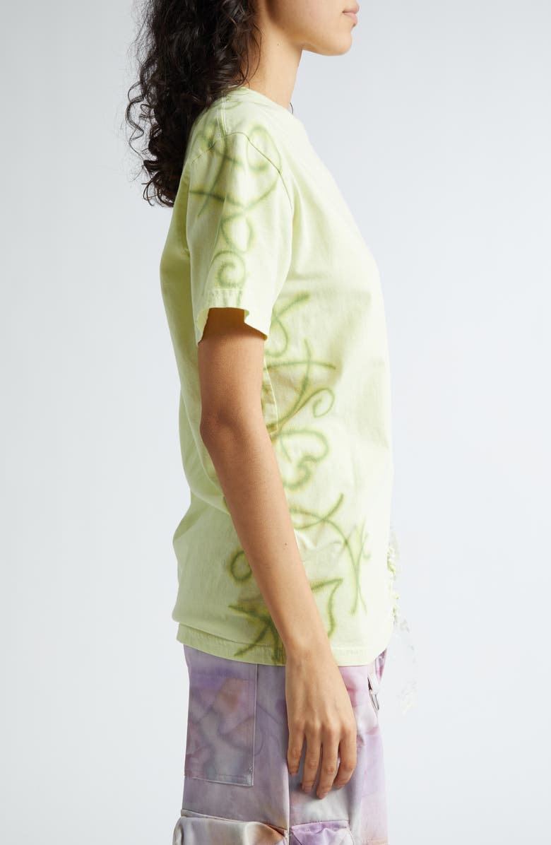 Collina Strada Katina Lace Organic Cotton T-Shirt, Alternate, color, 