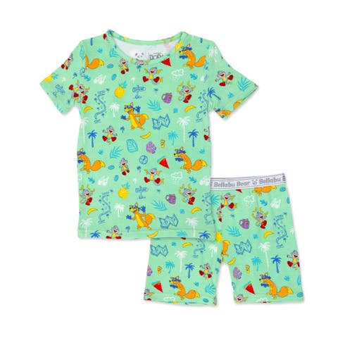 Dora Boots' Jungle Adventure Kids 2-Piece Short Sleeve & Shorts Pajama Set