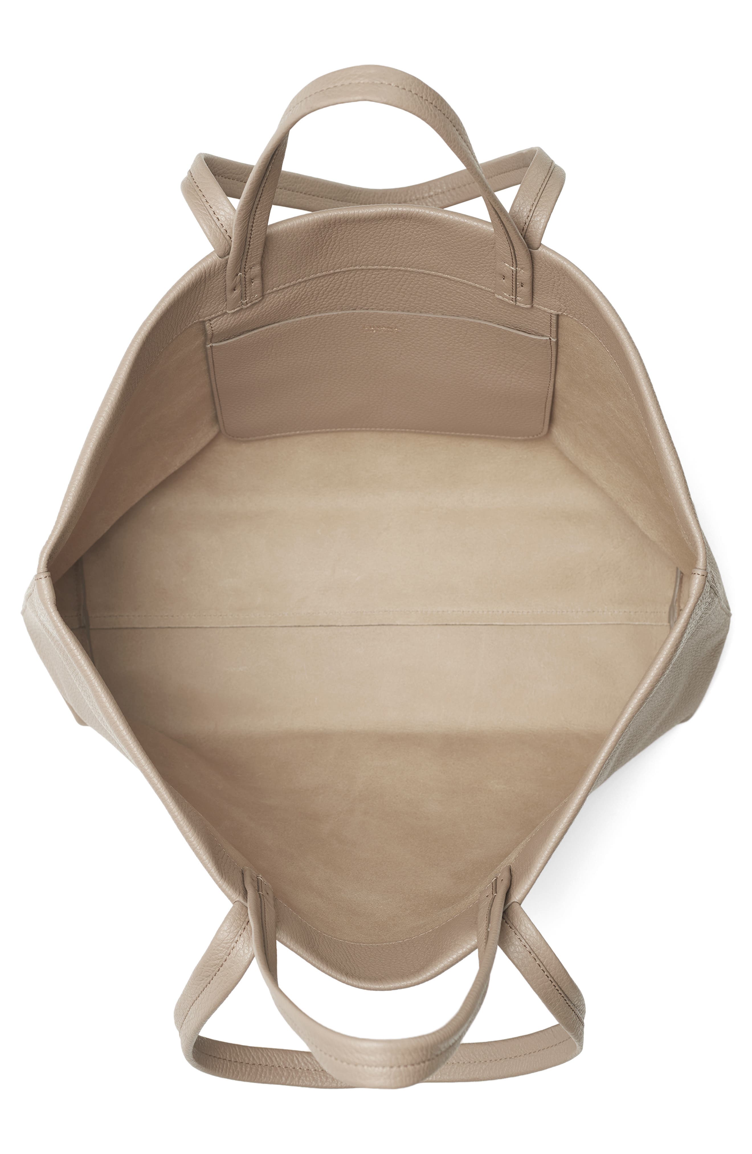 Cuyana Tall Easy Leather Tote, Alternate, color, 